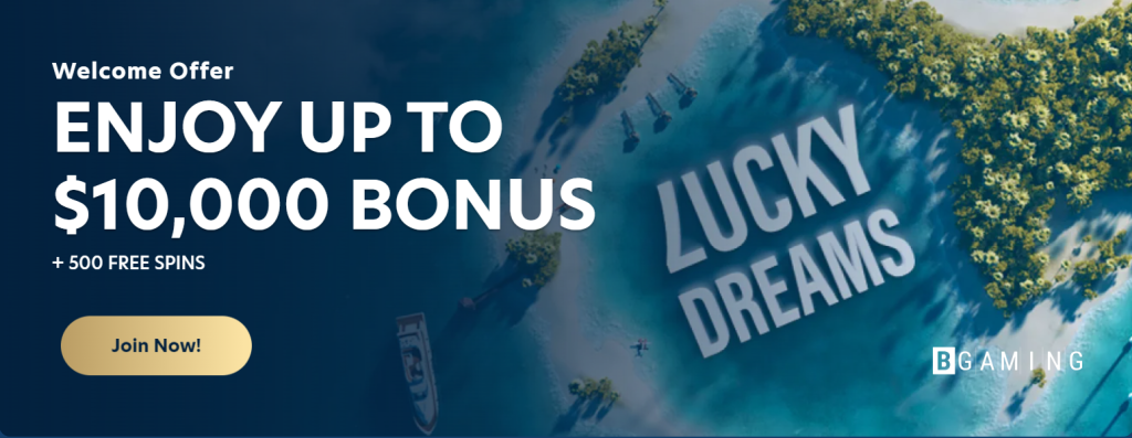 lucky dreams welcome offer